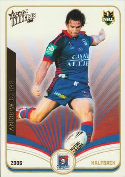 2006 Select Invincible #78 Andrew Johns Front
